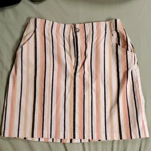 Skirt Pinstriped Small